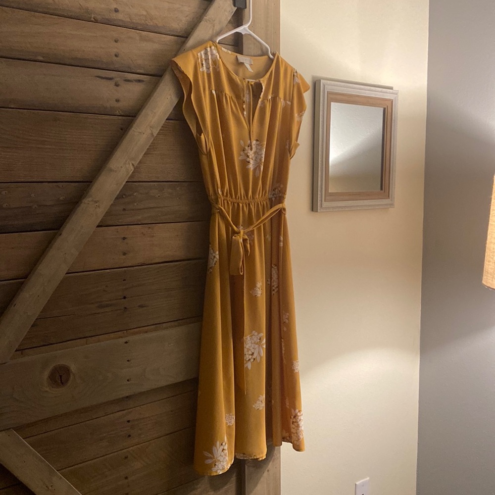 Loft midi dress